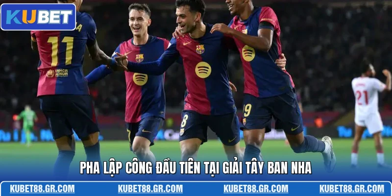 Lamine Yamal - Ngôi Sao Nhí Thay Đổi Lịch Sử Bóng Đá 2026 Pha lập công đầu tiên tại giải Tây Ban Nha
