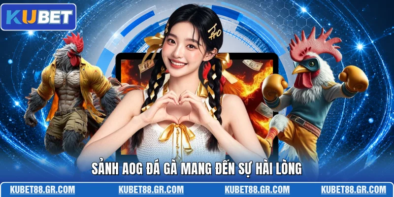 Sảnh AOG đá gà mang đến sự hài lòng